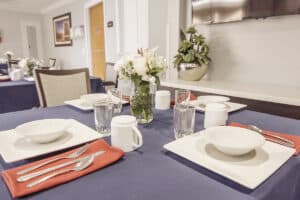 the common dining room at Gateway