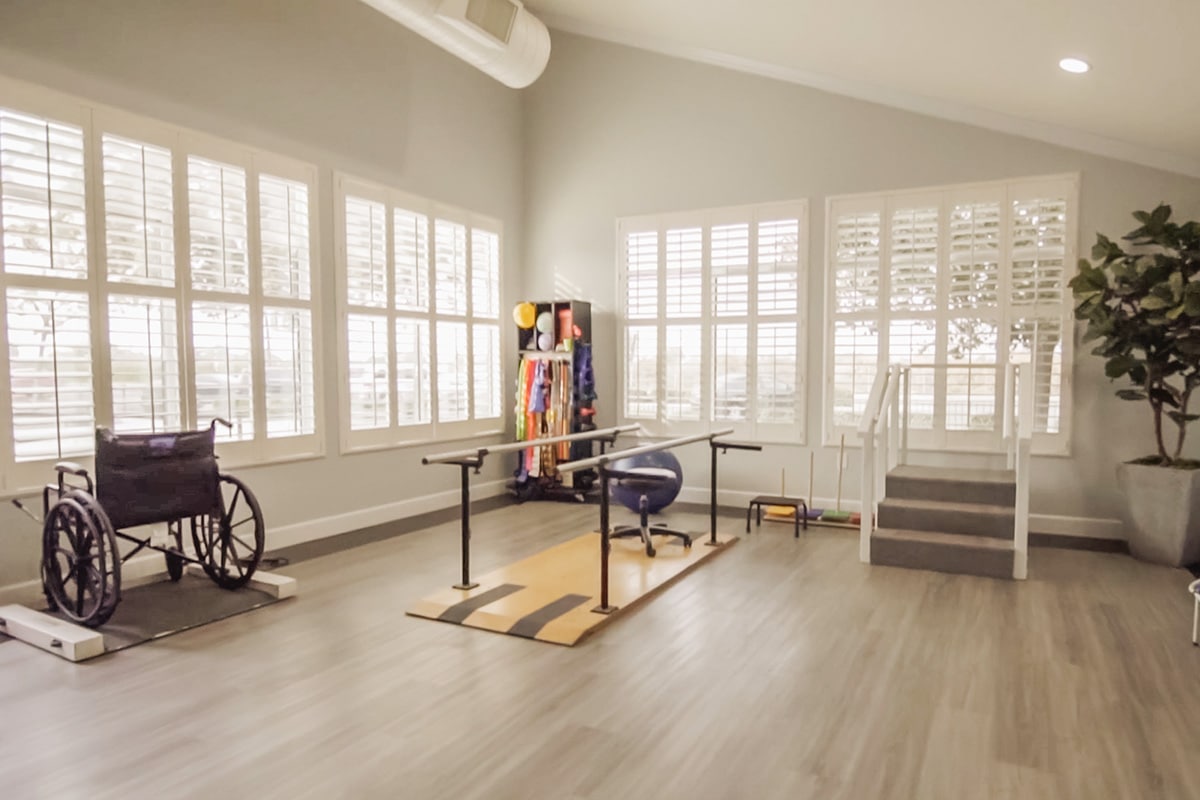 the rehab gym at Gateway