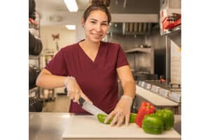 smiling kitchen staff at Gateway